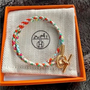 Hermes Glenan Double Tour Bracelet.